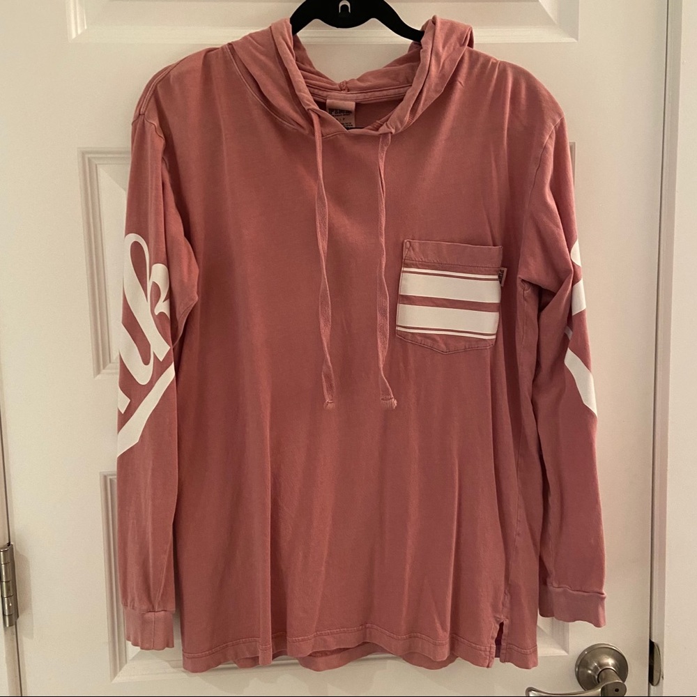 VS PINK hooded tshirt